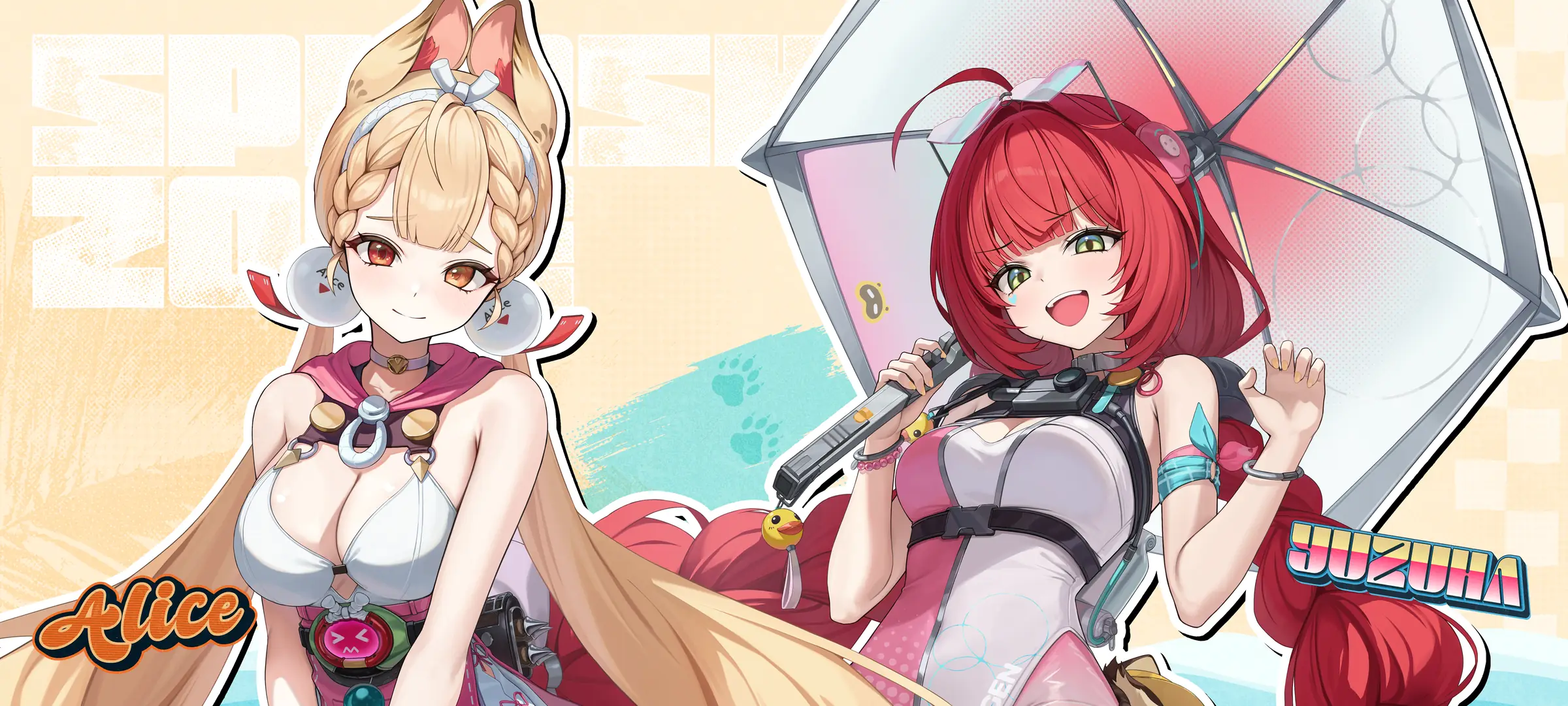 Yuzuha & Alice Deskmat