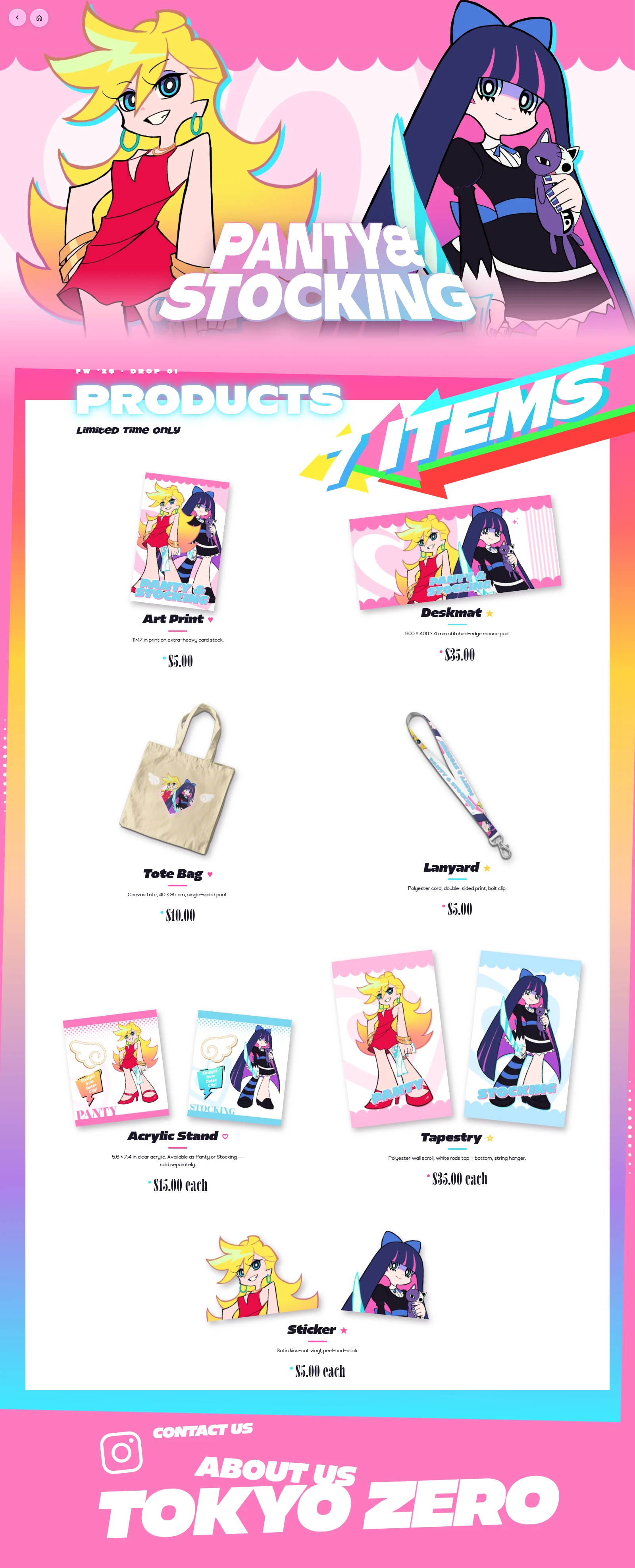 PSG themed storefront full page
